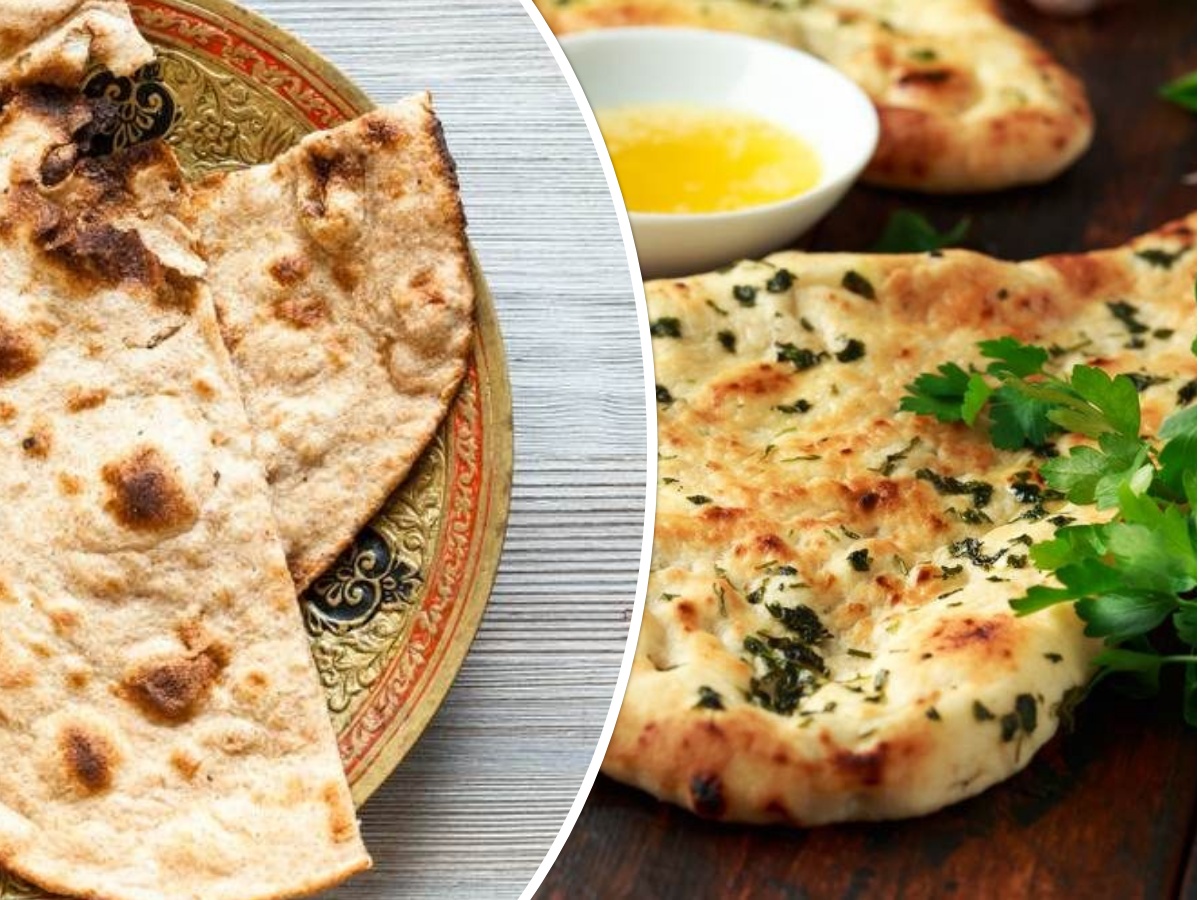 Naan-Butter/Plain or Roti